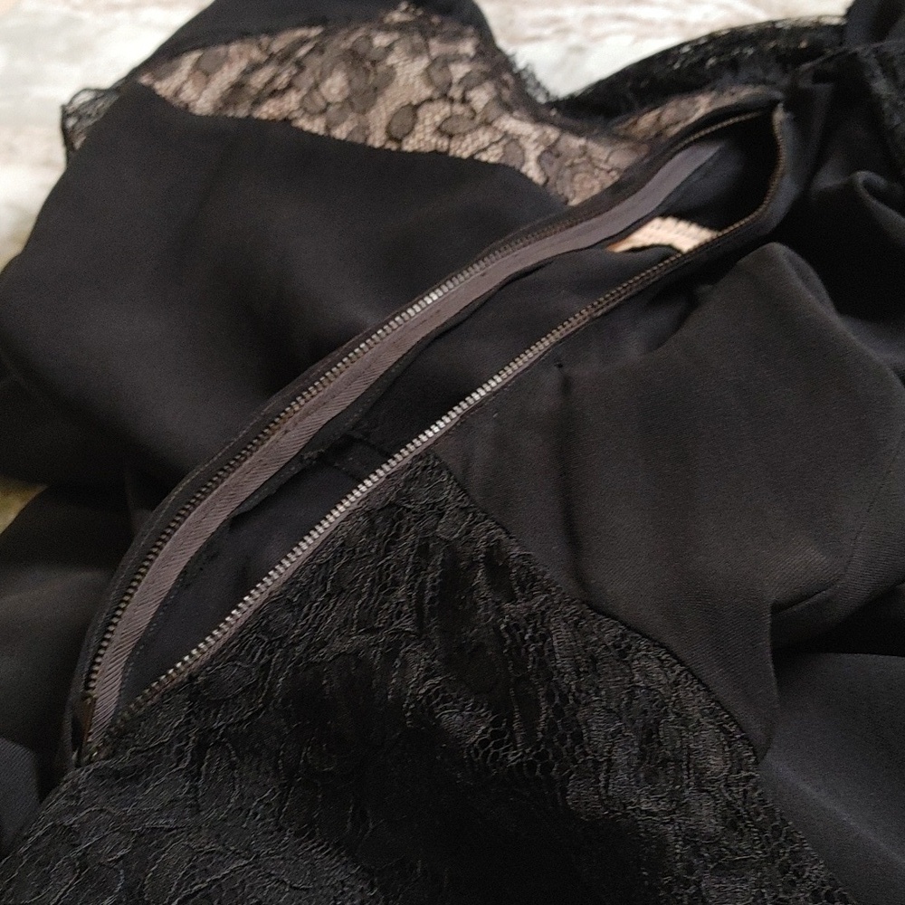 Addys' California Very Vintage Black Gown Size M - Picture 12 of 16
